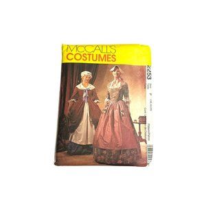Revolutionary Costumes Pattern McCall's 2253 Misses Size 16 18 20 Sewing Pattern
